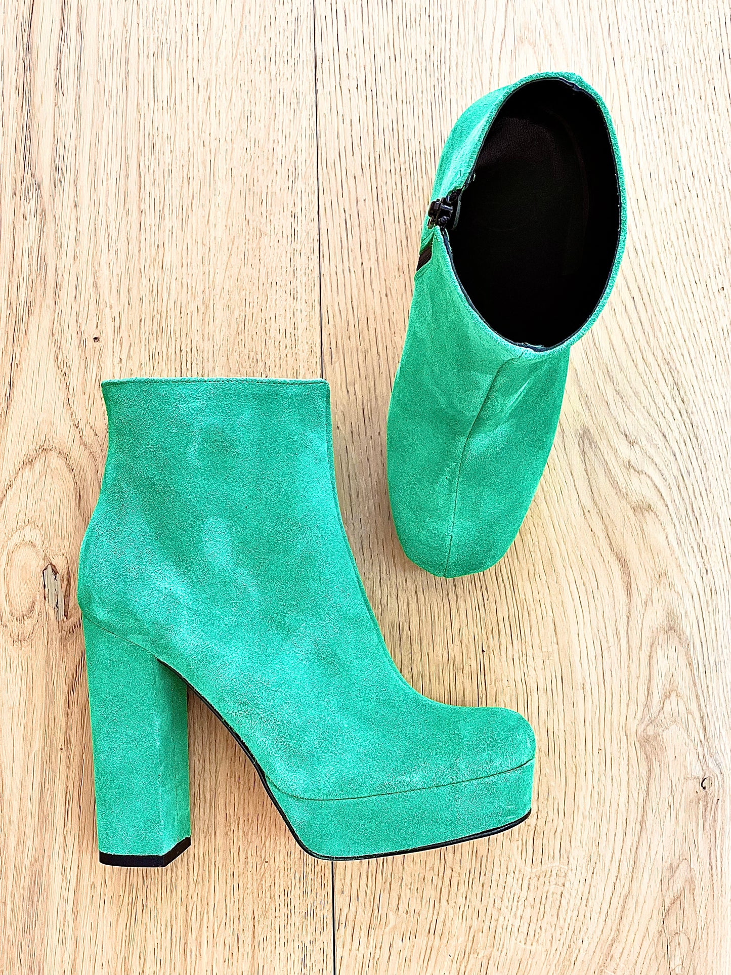 DETROIT SUEDE GREEN