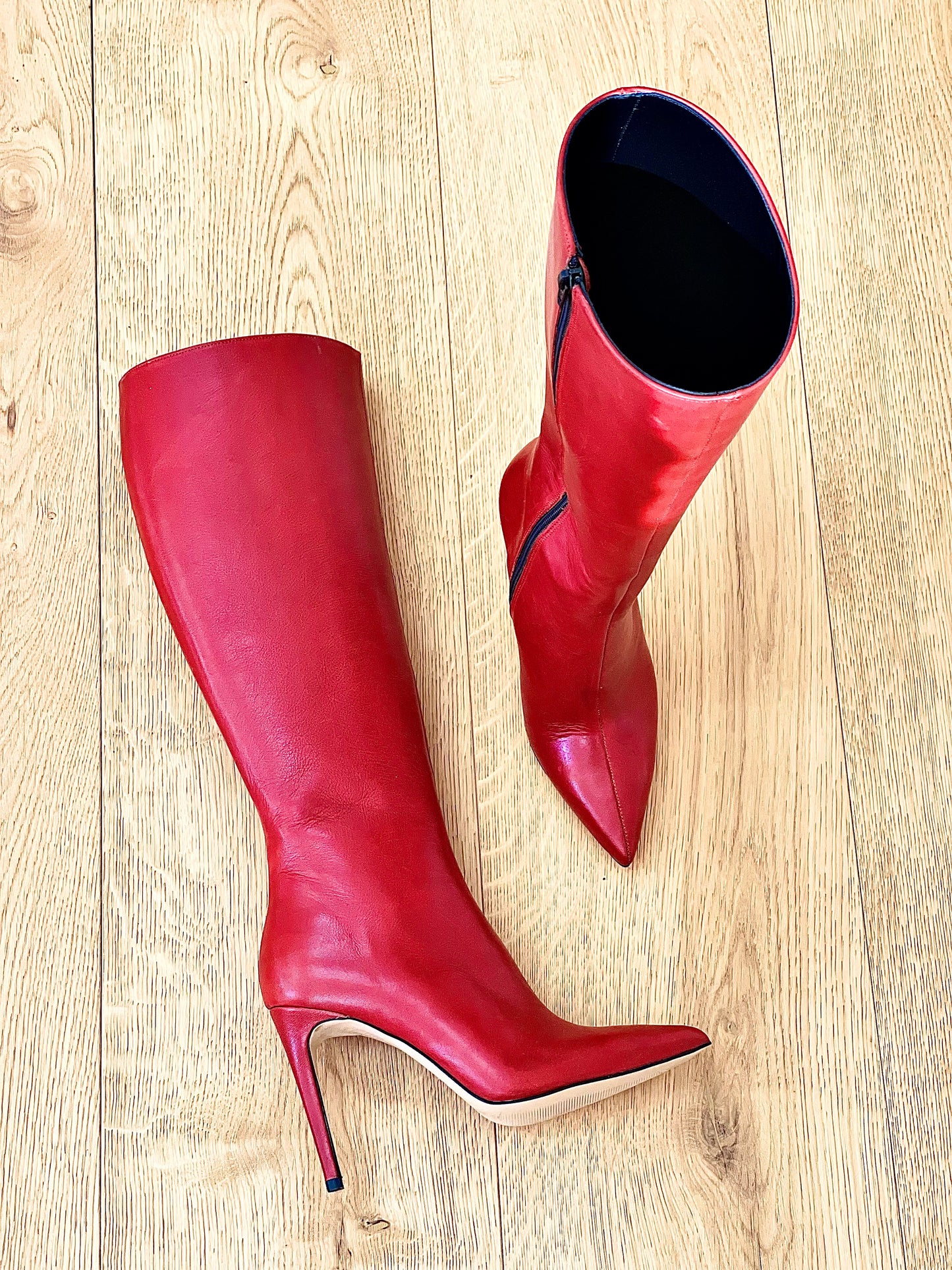 CUERO KELLY ROJO
