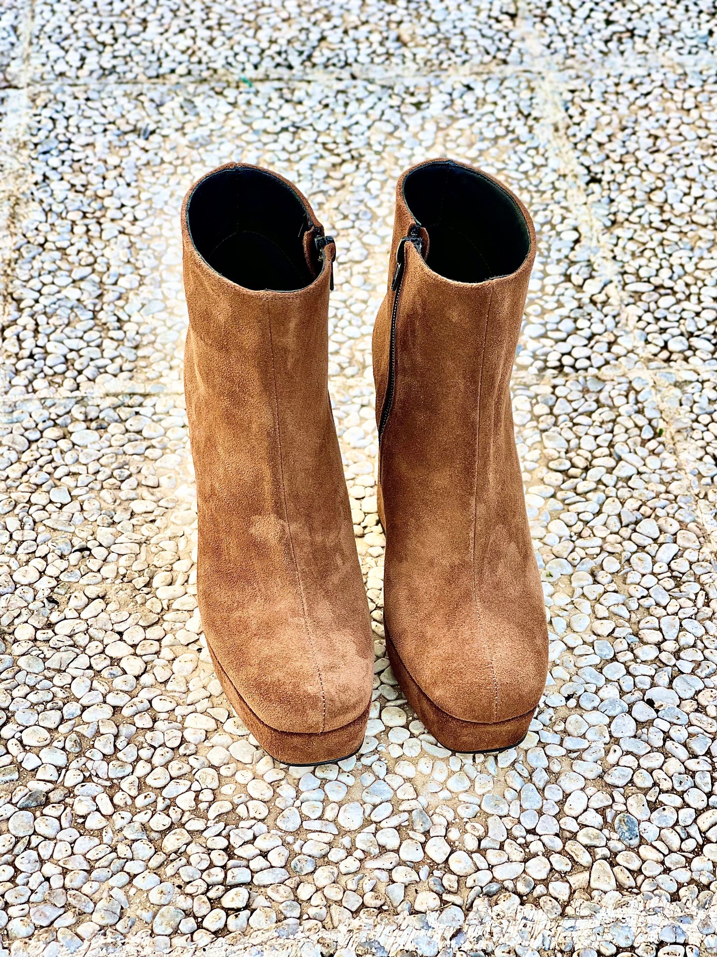 DETROIT SUEDE COGNAC