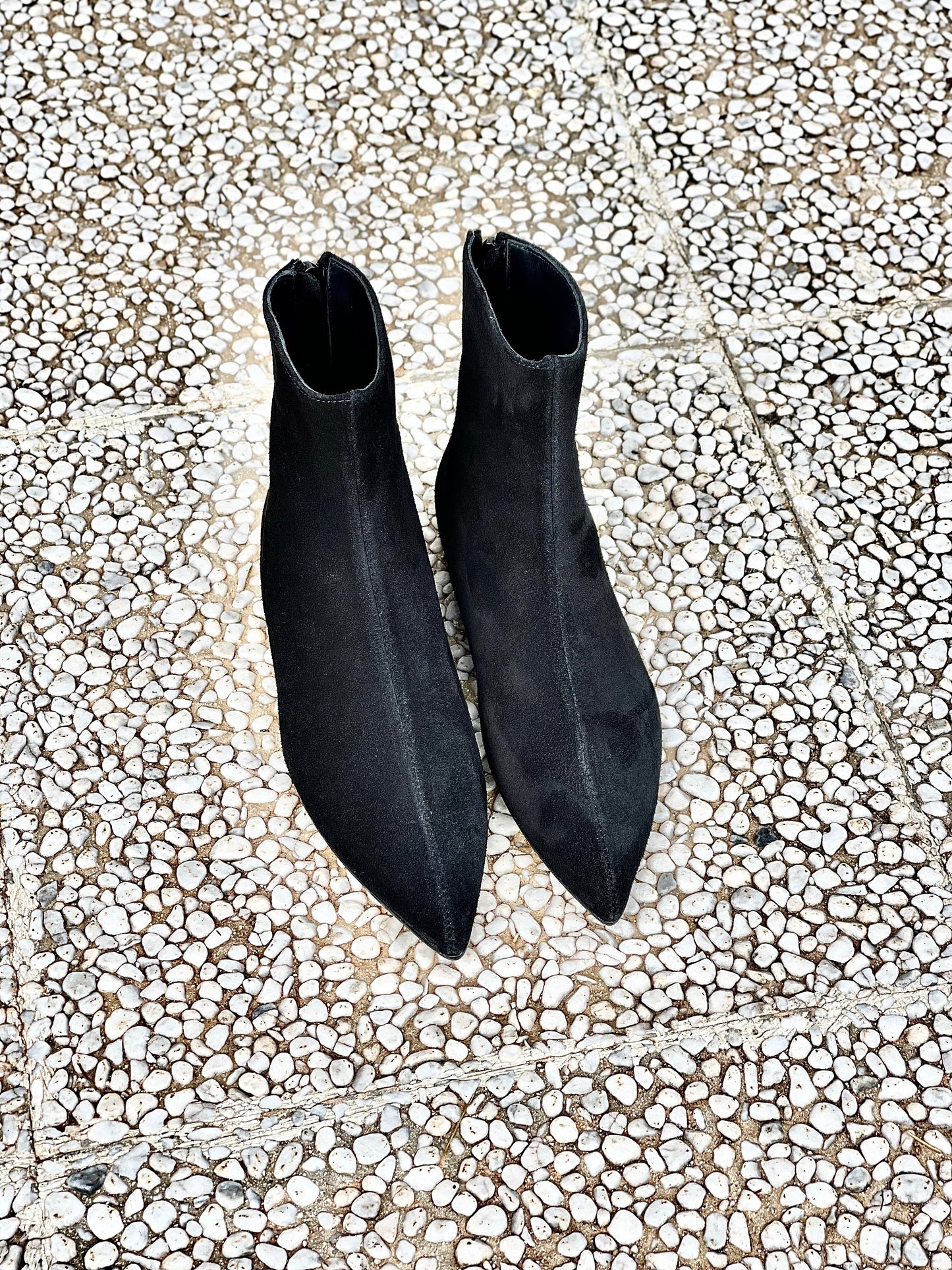 SINDEL BLACK SUEDE