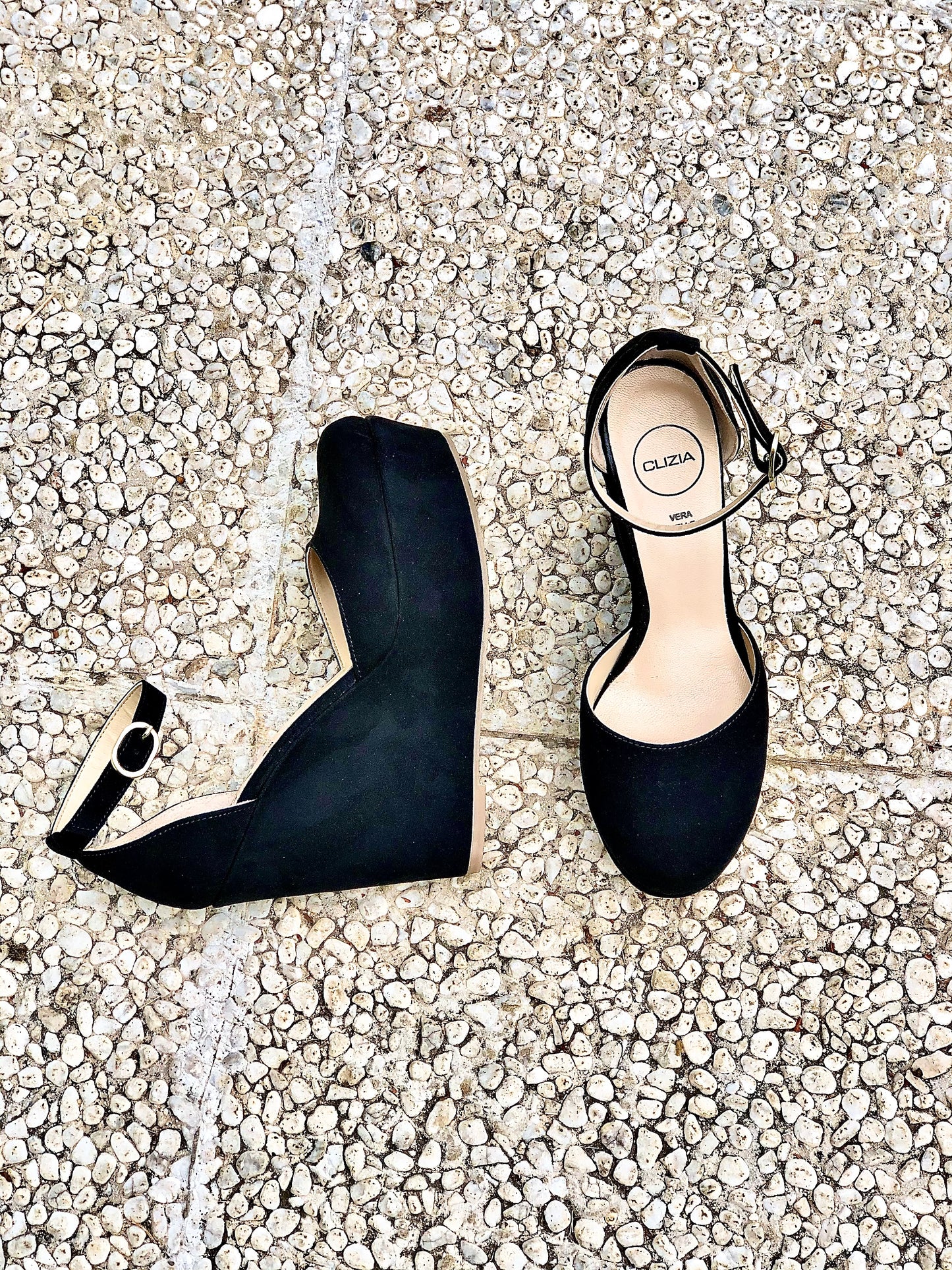 ROXI BLACK SUEDE