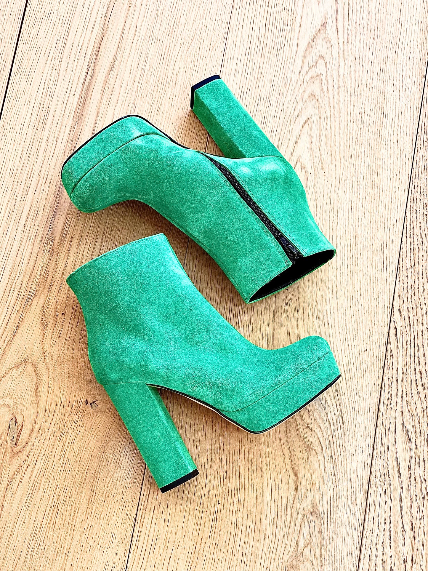 DETROIT SUEDE GREEN