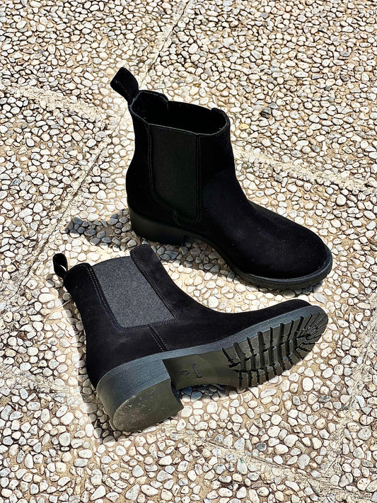 TED SCAMOSCIATO NEGRO