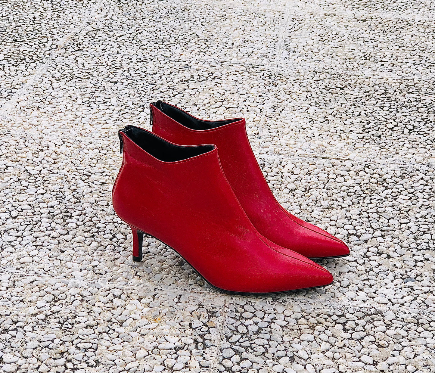 GHITA CUERO ROJO