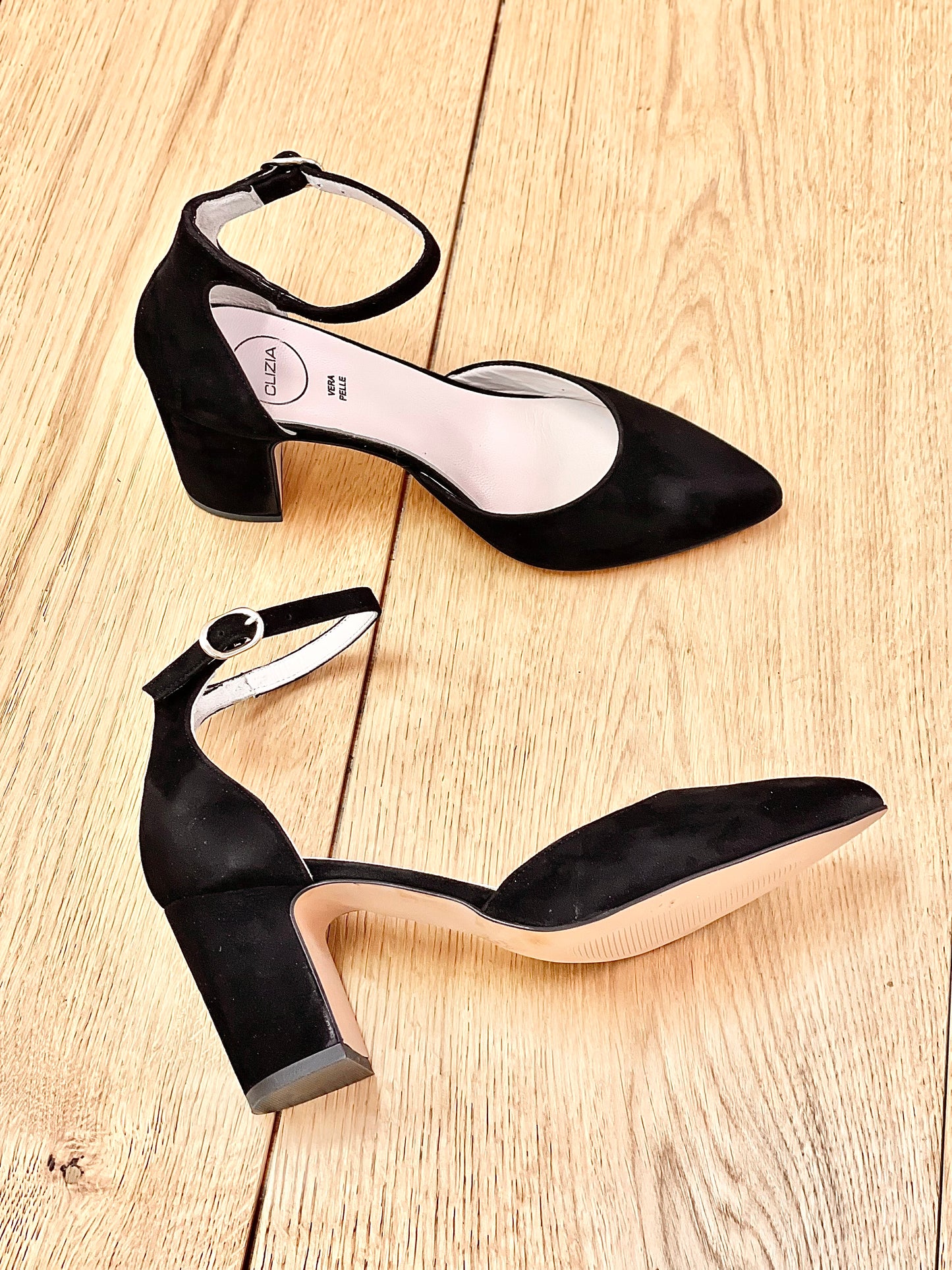 CARMEN BLACK SUEDE