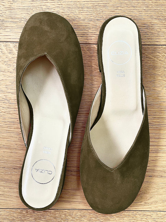 SULLY, KAKI-VÄRINEN SUEDE