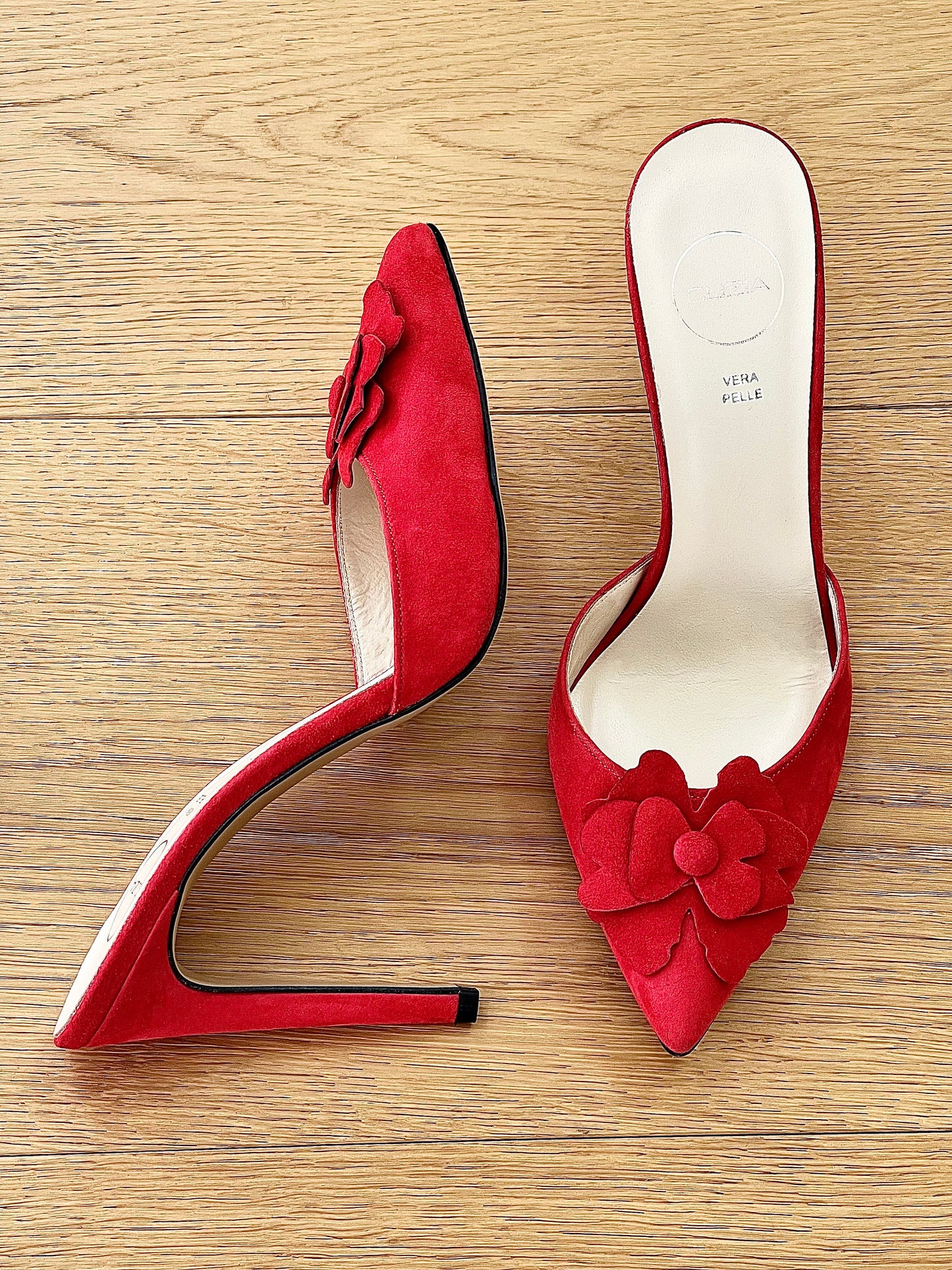 JODY RED SUEDE