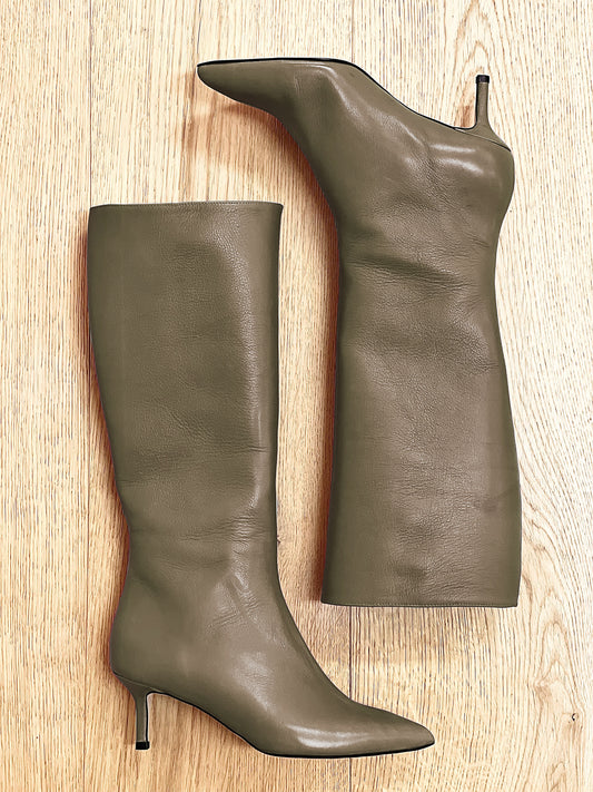 MELISSA, TAUPE-VÄRINEN NAHKA