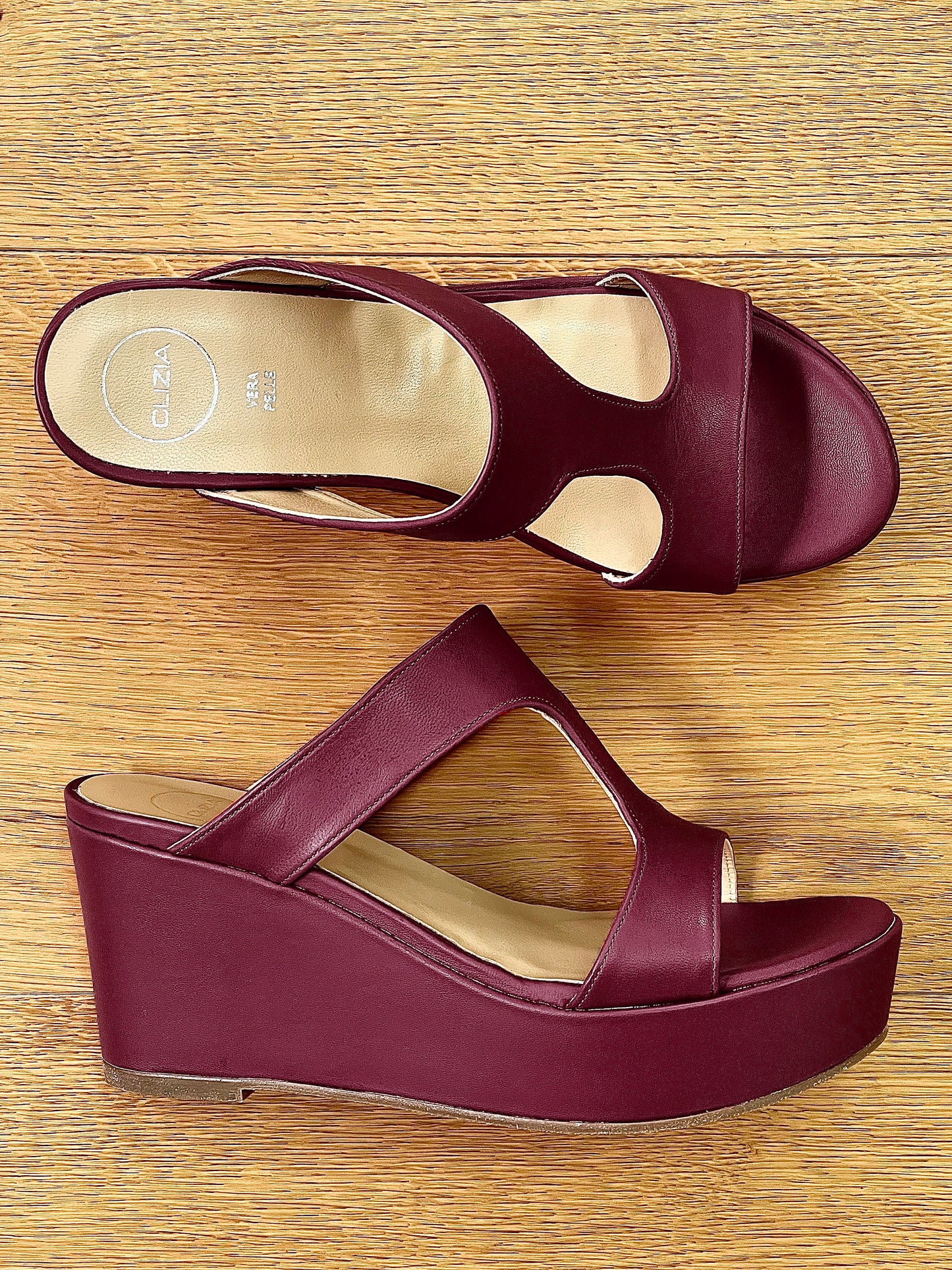 EVA CUIR BORDEAUX