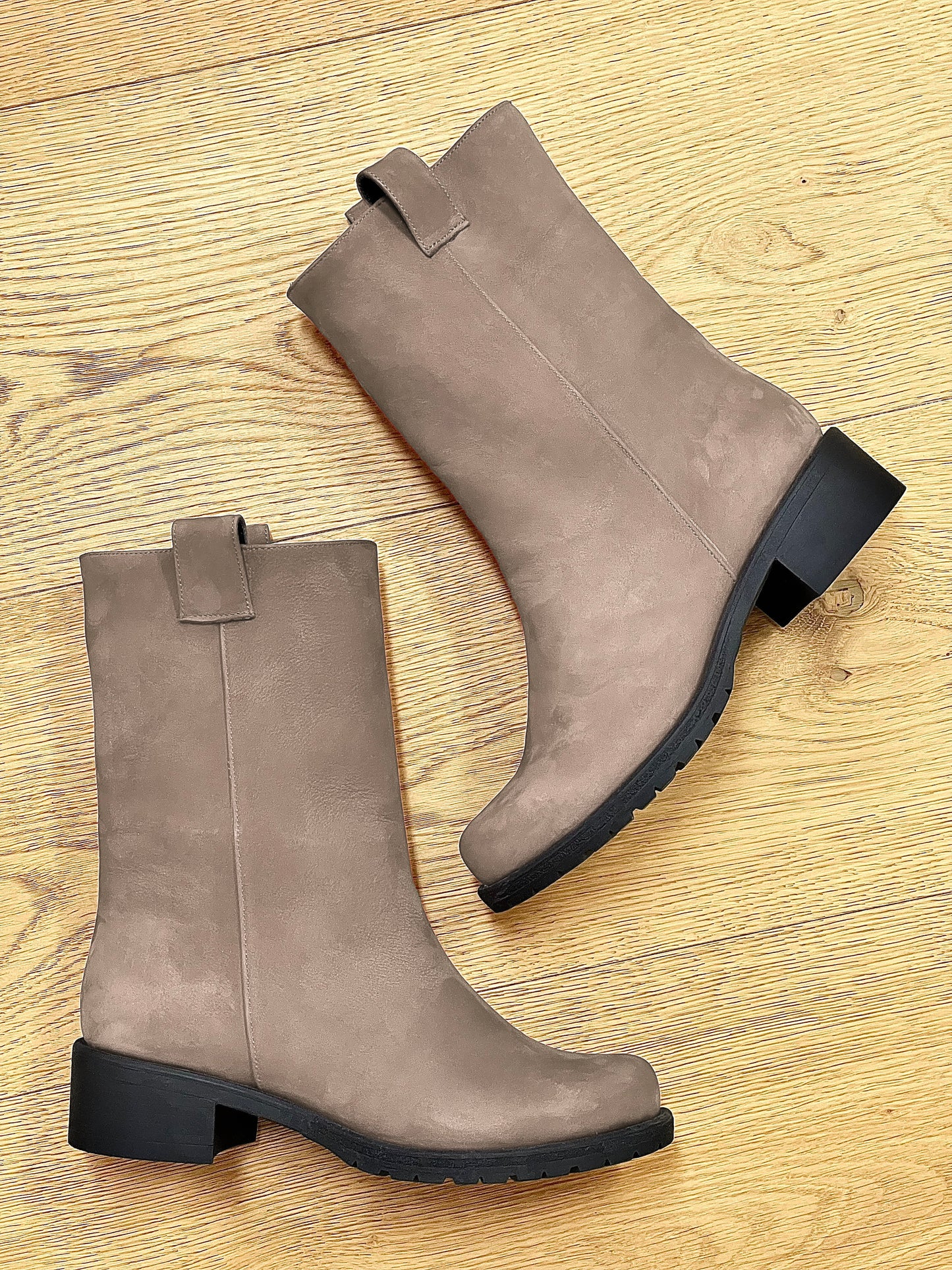 ATLAS NUBUCK GRIS TOURTERELLE