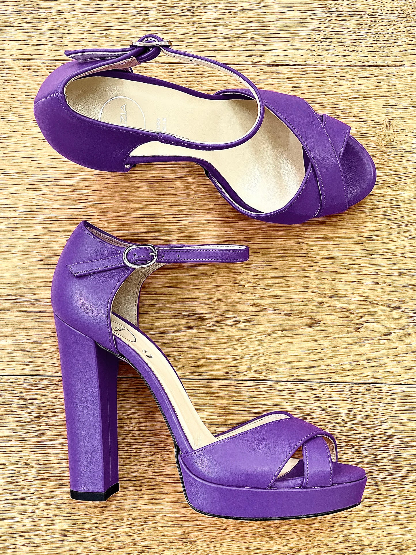 BRAIS LEATHER PURPLE