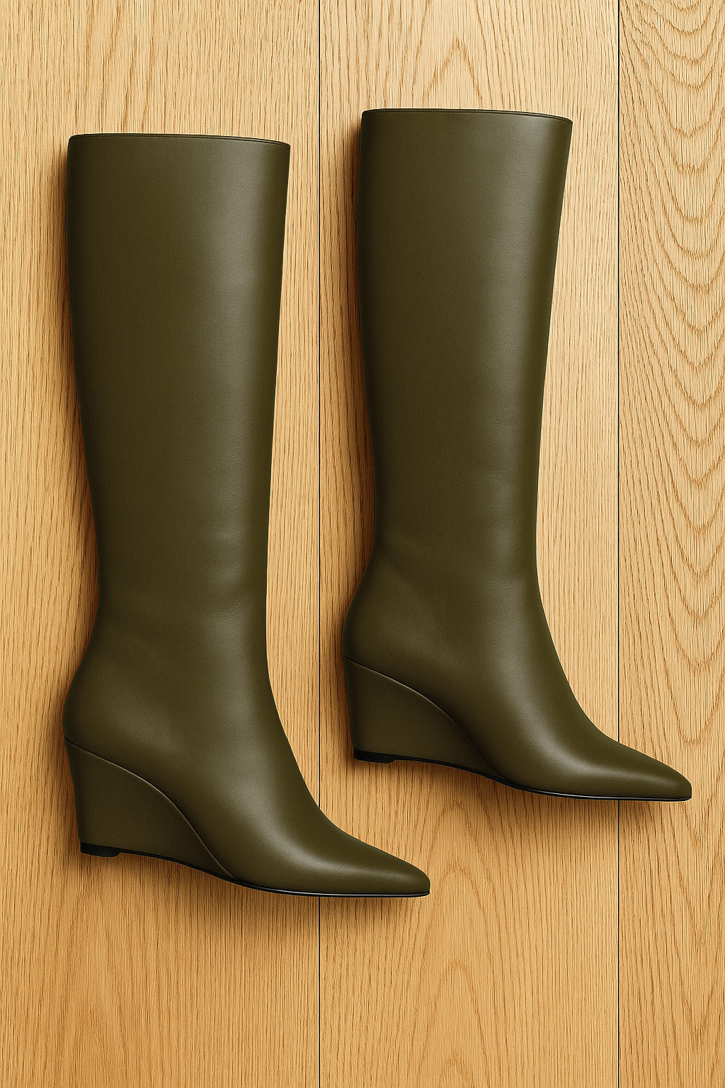 SYDNEY CUIR KAKI