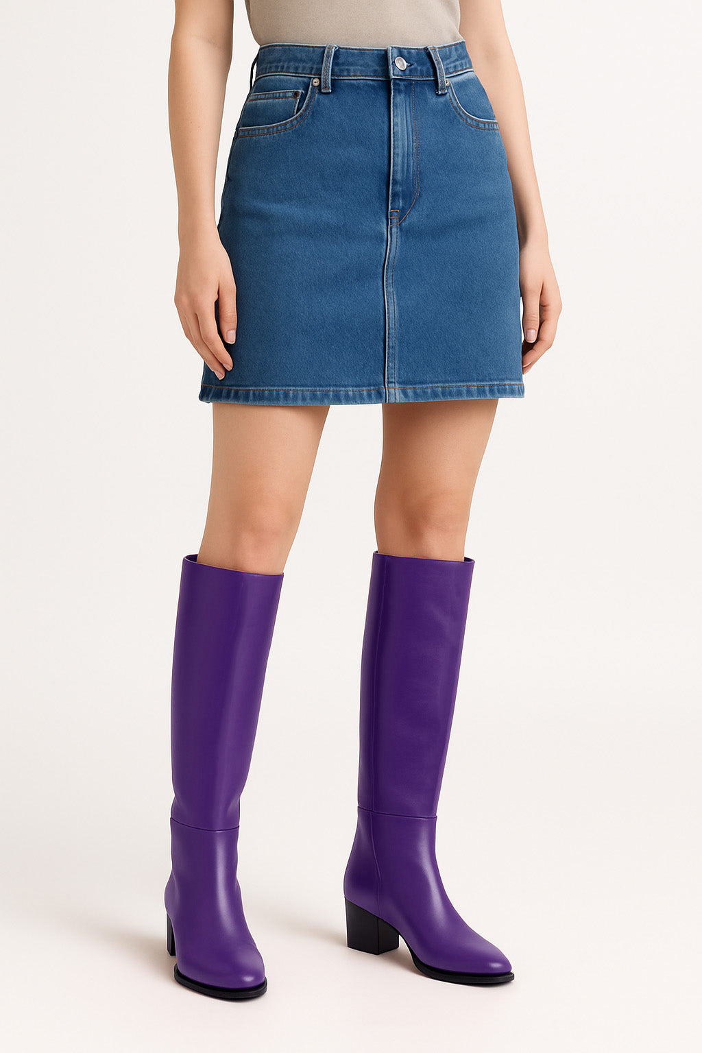 CUIR KINE VIOLET