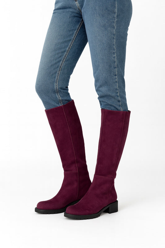 ZEUS NUBUCK BORDEAUX