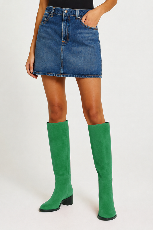 SVEN EN DAIM VERT