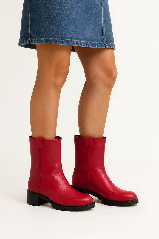 ATLAS CUIR ROUGE
