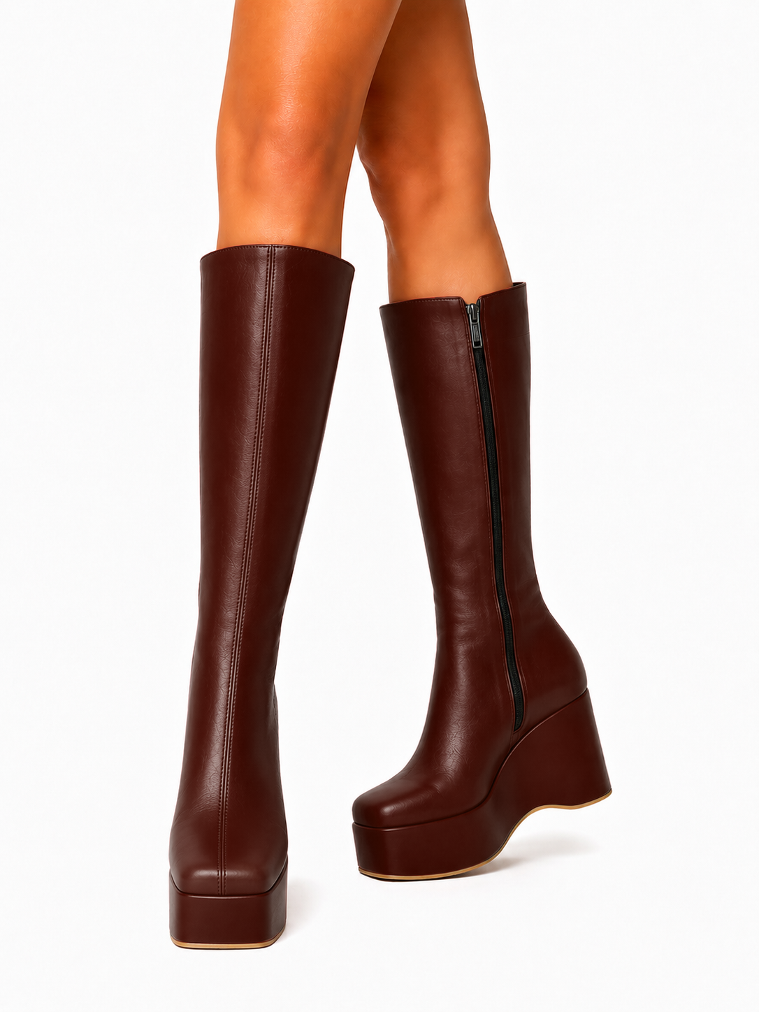HIBA CUIR MARRON