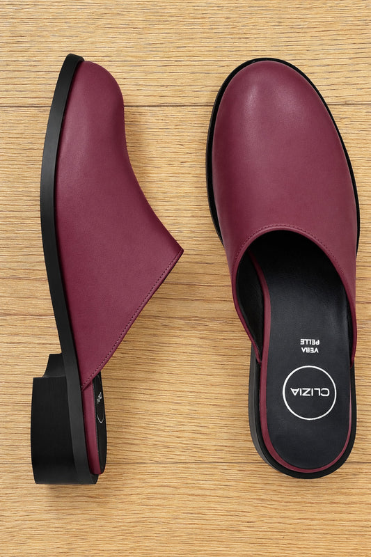 BRANDON CUIR BORDEAUX