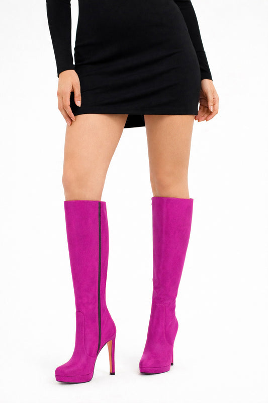 PRAGUE SUEDE FUCHSIA
