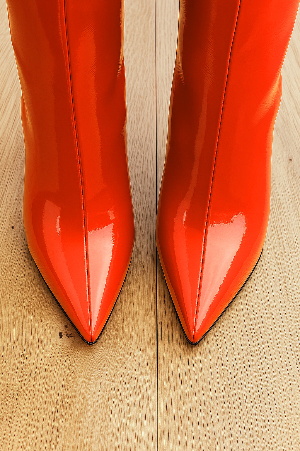 PEINTURE ORANGE JUANA