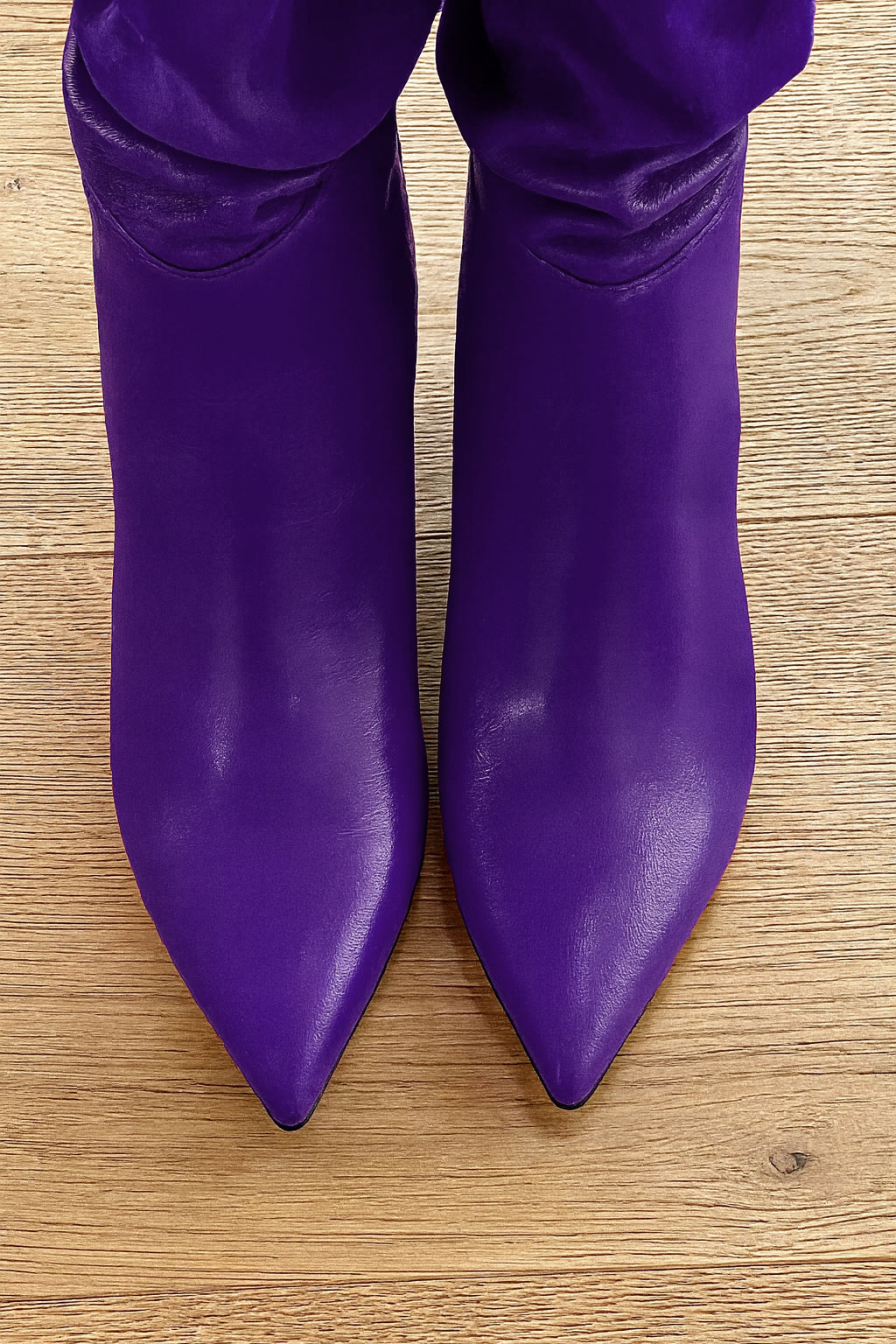 NENA CUIR VIOLET