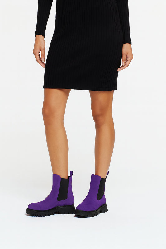 KAREN PURPLE SUEDE