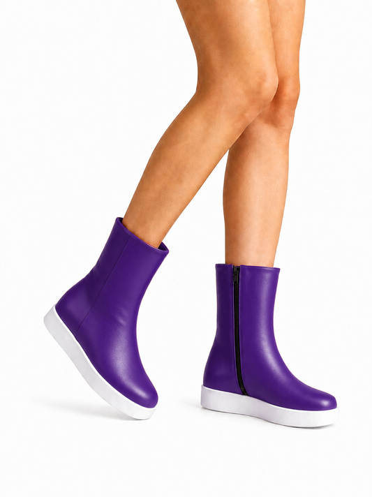 RUBEN CUIR VIOLET
