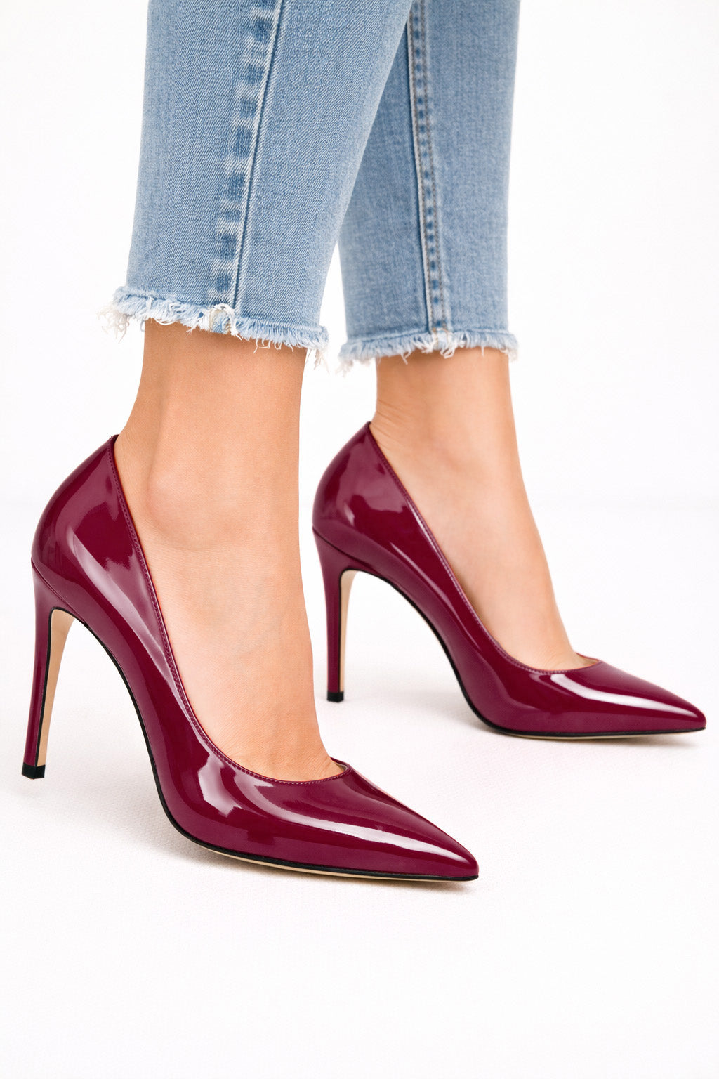 NOE CUIR VERNI BORDEAUX