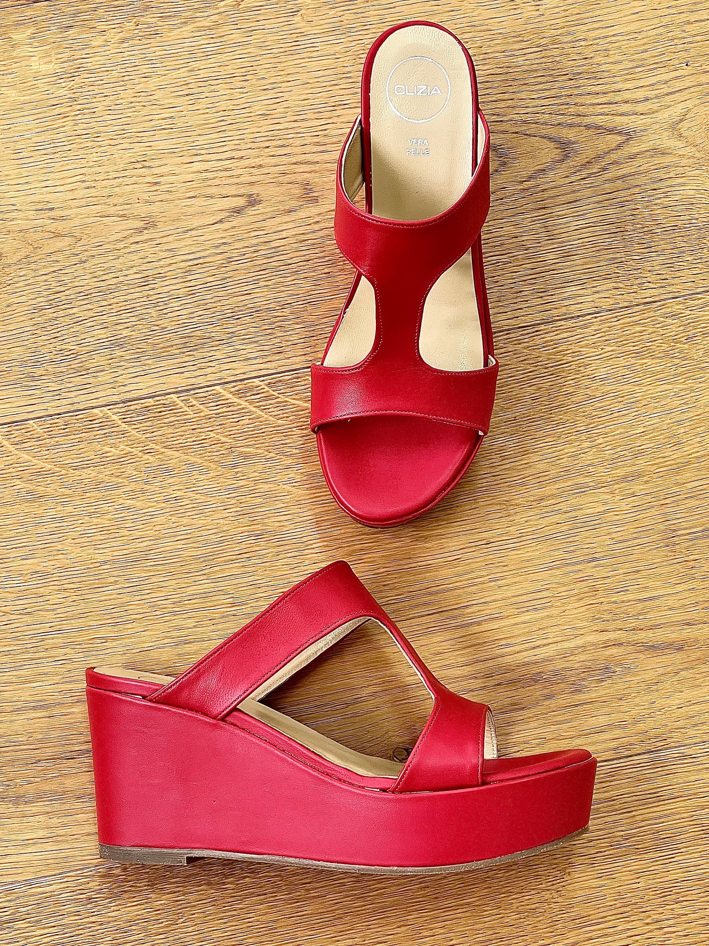 EVA CUIR ROUGE