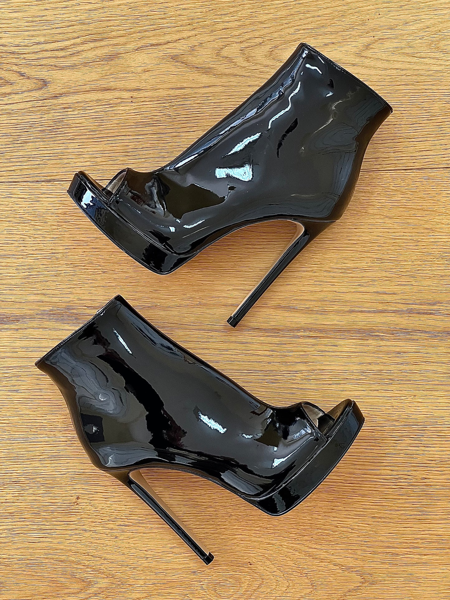 LONDON CUIR VERNI NOIR