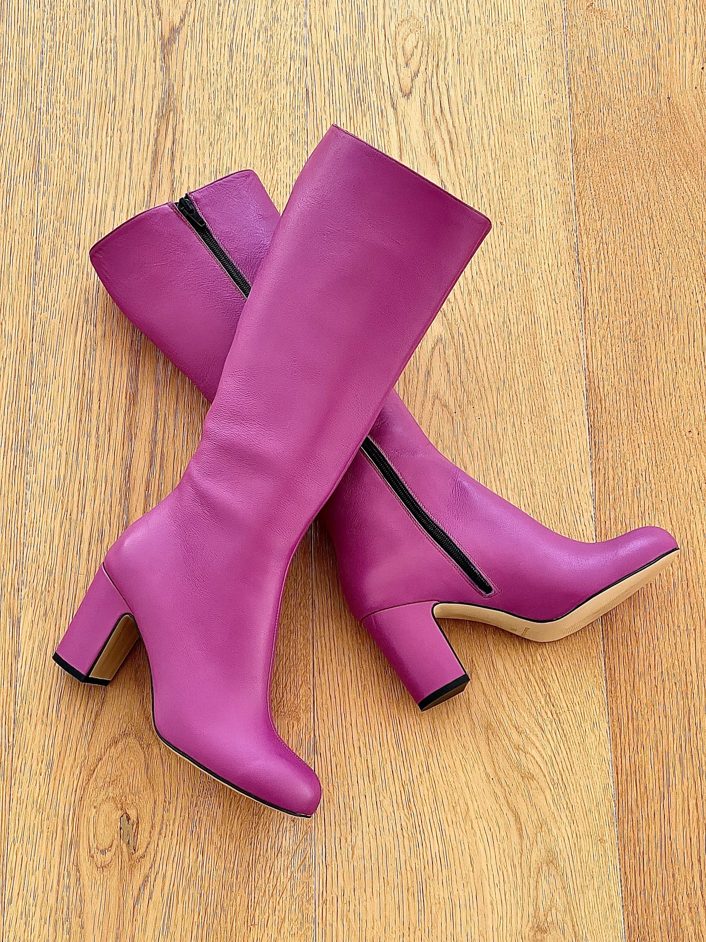 CUIR DE VIENNE FUCHSIA