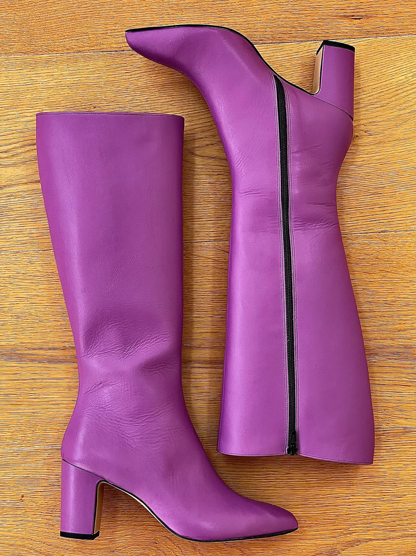 MARQUE CUIR VIOLET