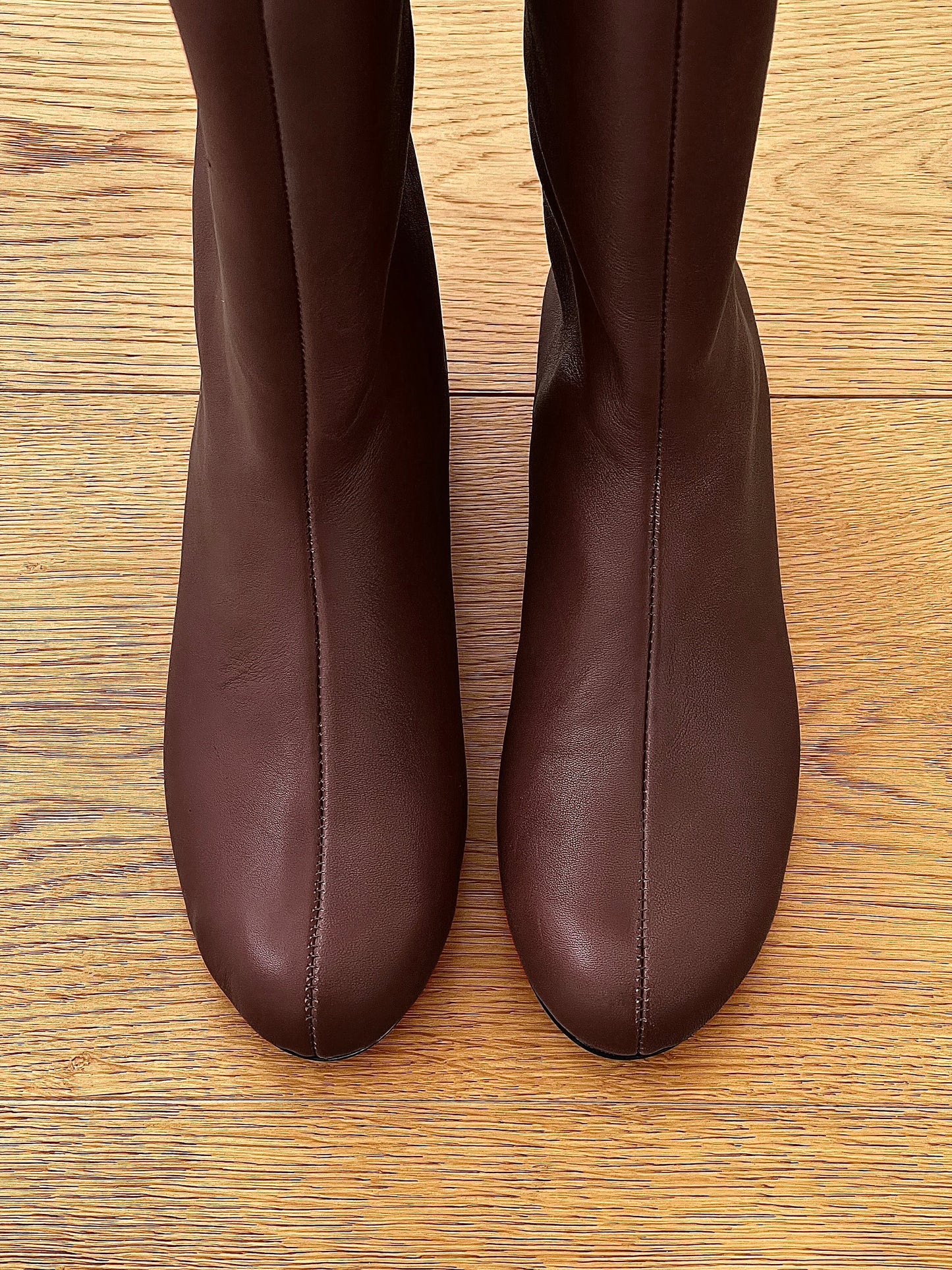 CINDY CUIR MARRON
