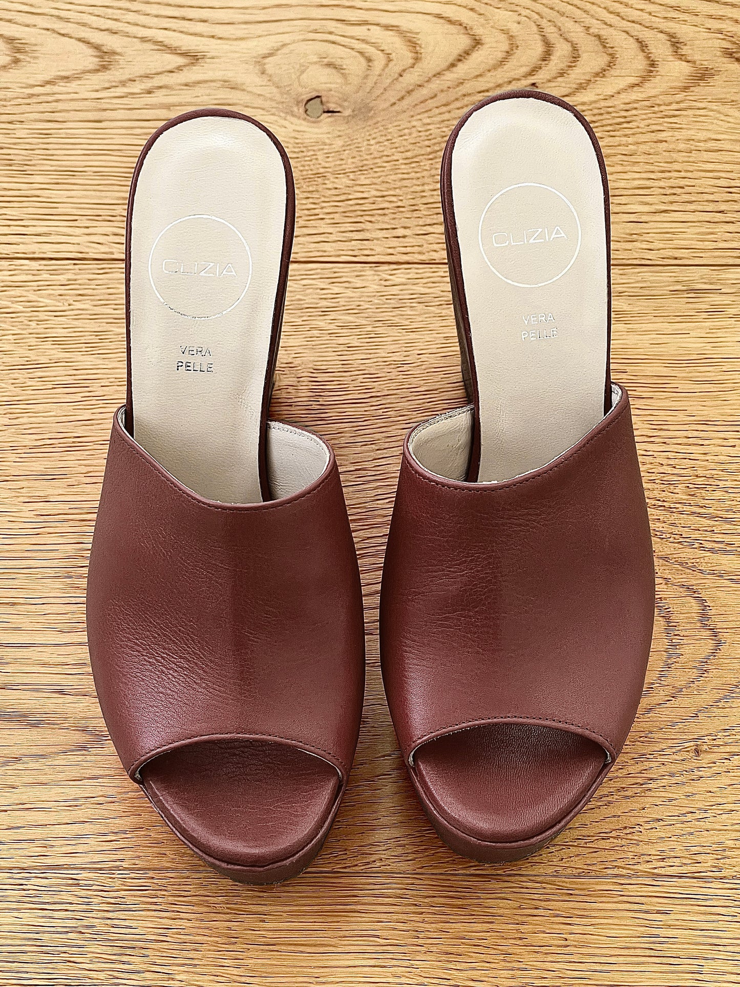 EMMA CUIR MARRON