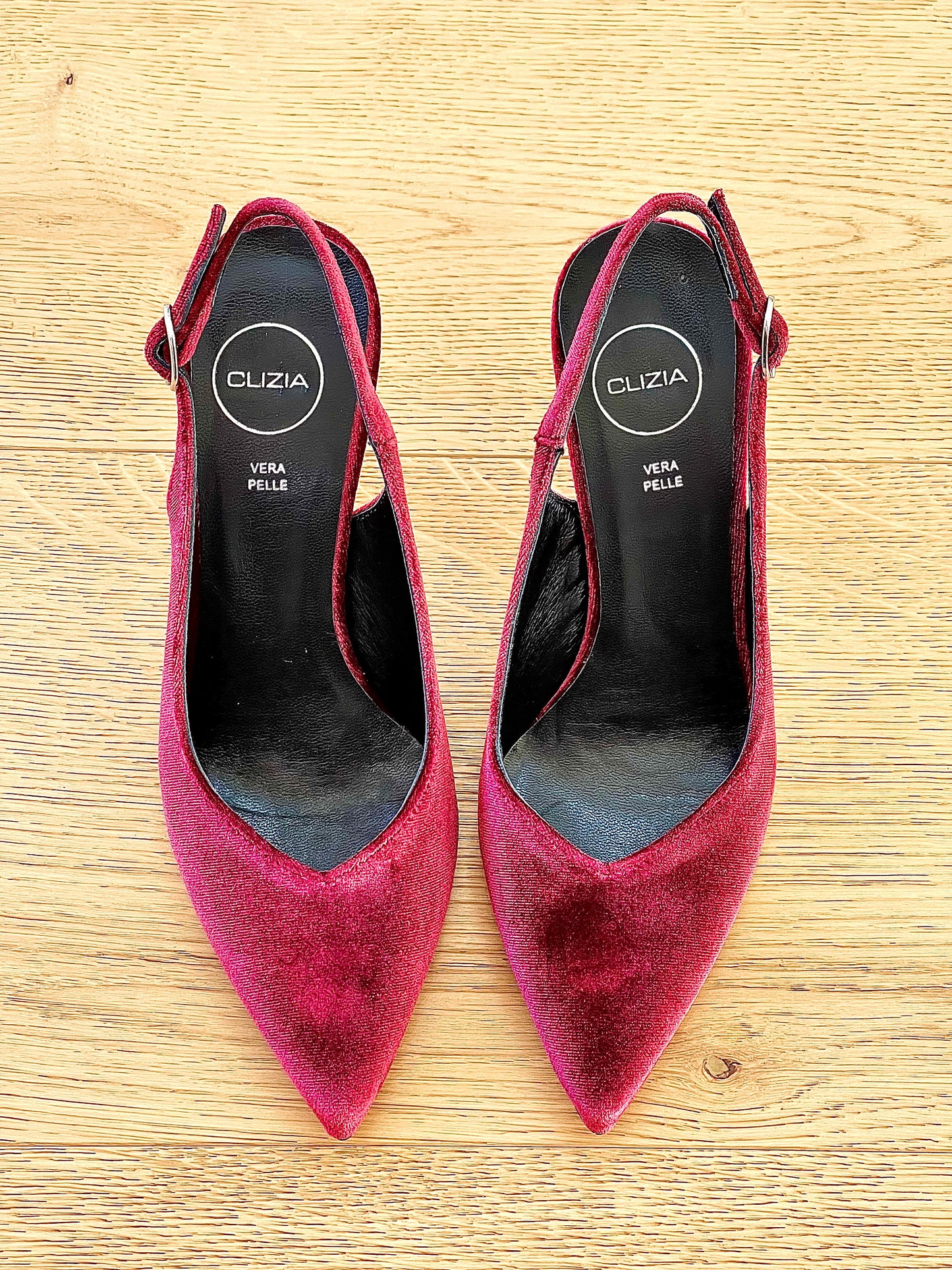 ALEXA VELOURS BORDEAUX