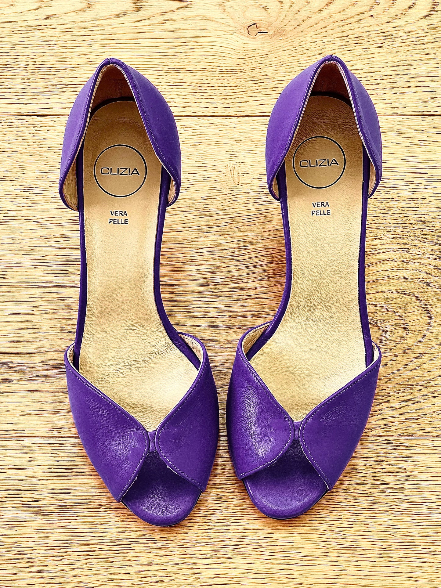 WANDA CUIR VIOLET