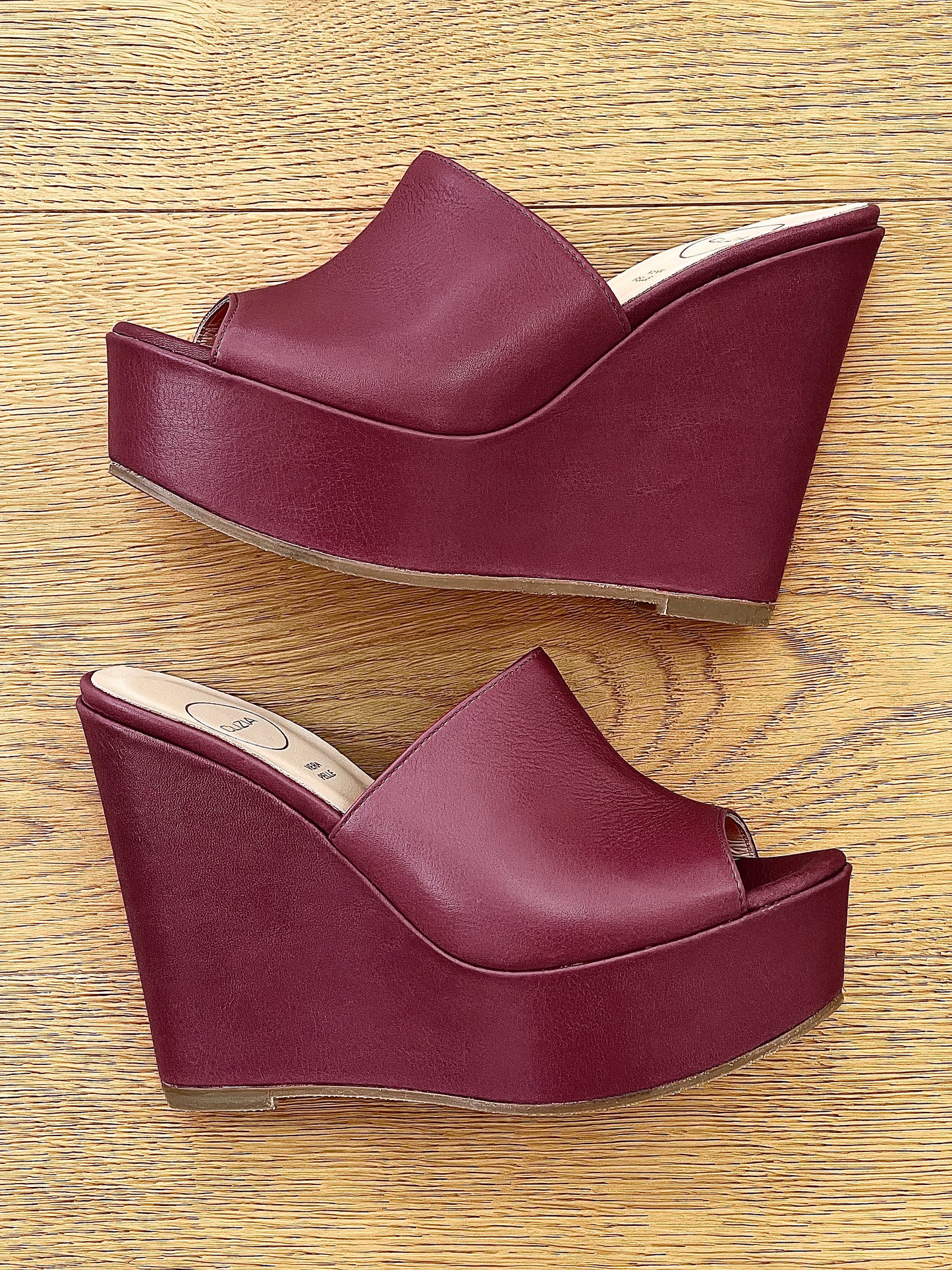 EMMA CUIR BORDEAUX