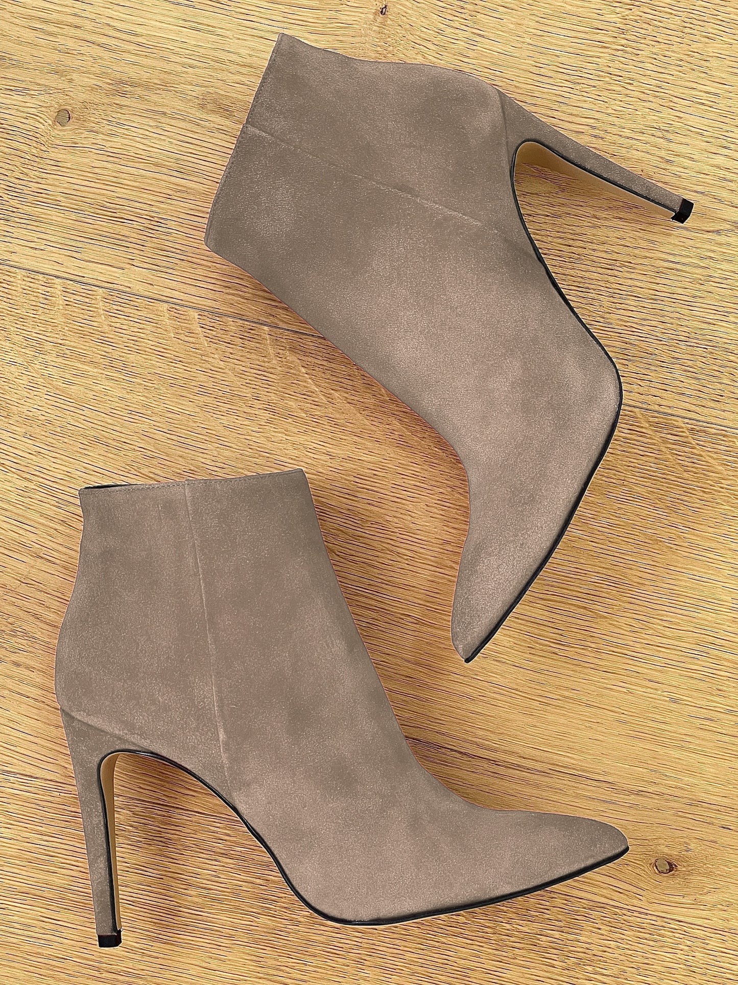 TITA EN DAIM GRIS TOURTERELLE