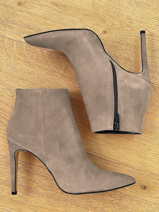 TITA EN DAIM GRIS TOURTERELLE