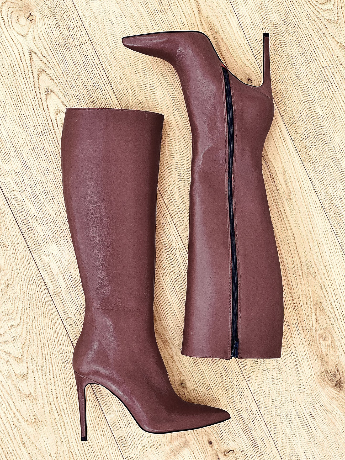 KELLY LEATHER BROWN