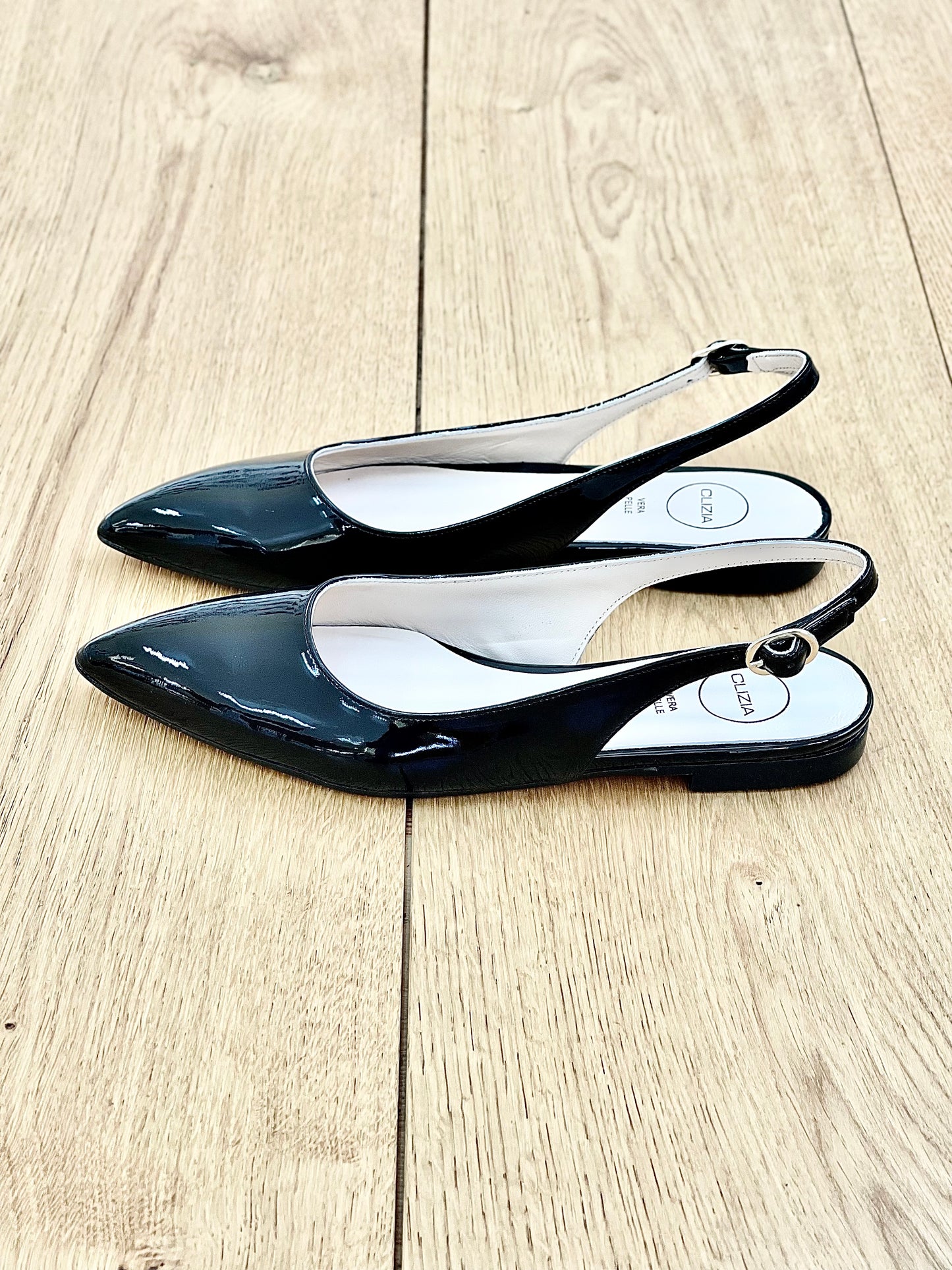 DELIA CUIR VERNI NOIR