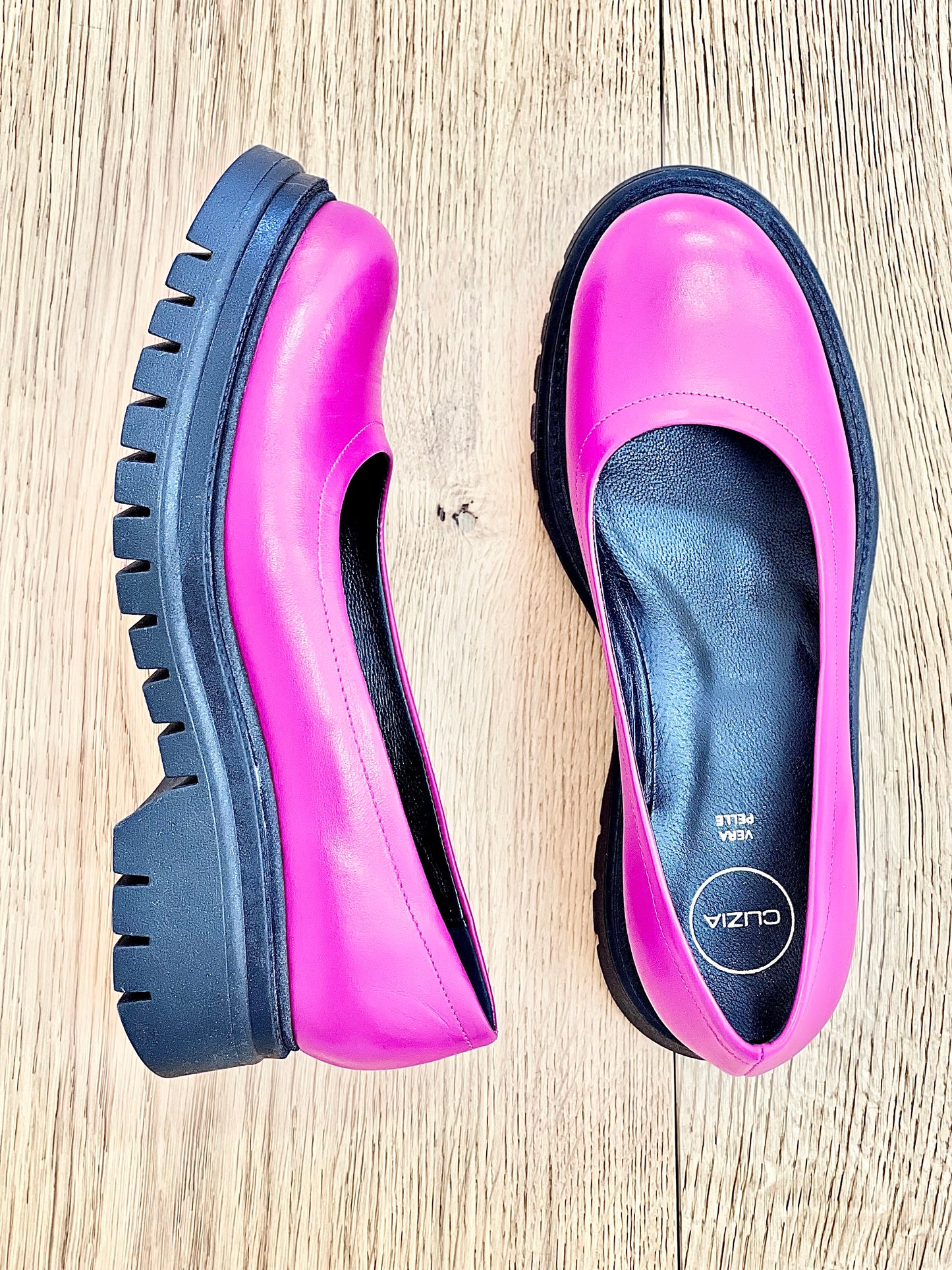 AMBRE FUCHSIA CUIR