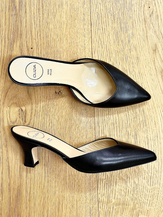 BRENDA LEATHER BLACK