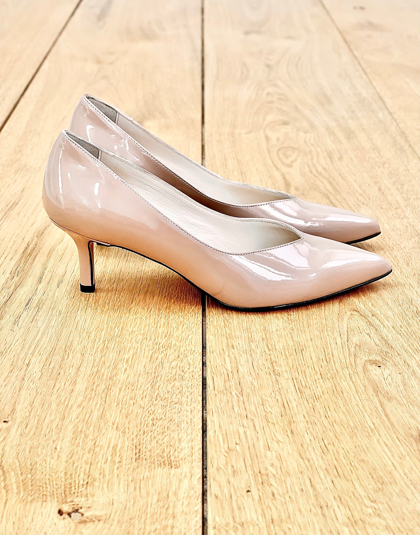 SUSAN NUDE PATENT LEATHER