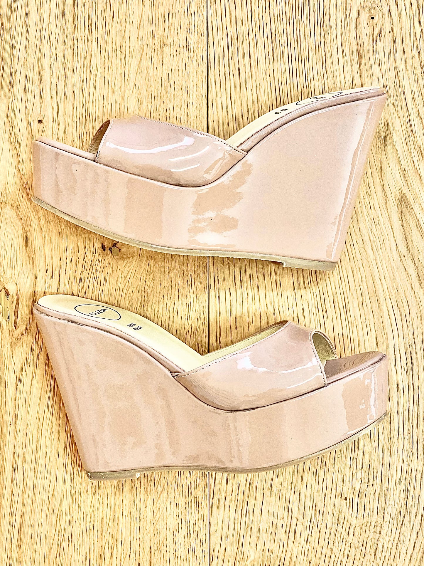 ALLISON NUDE PATENT LEATHER