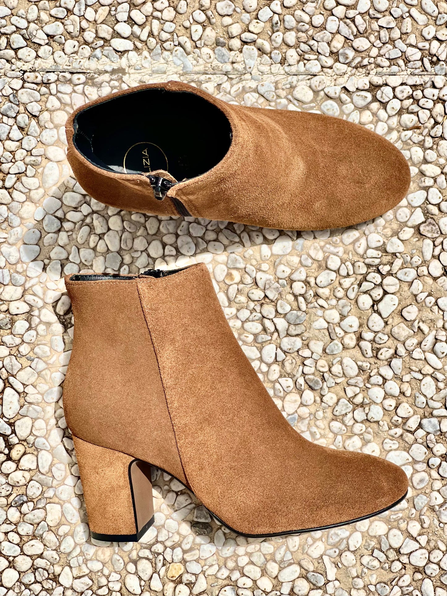 ROMA SUEDE COGNAC