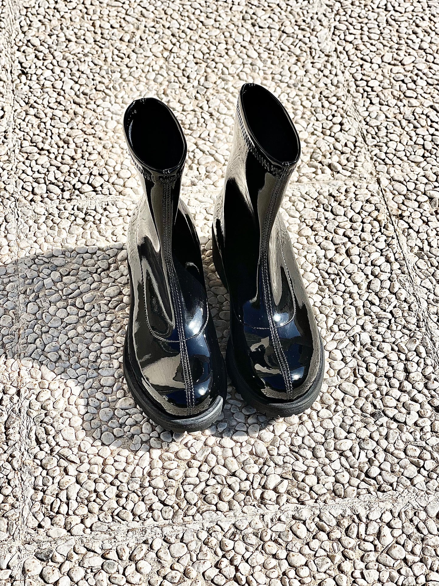 HECTOR NOIR CUIR VERNI