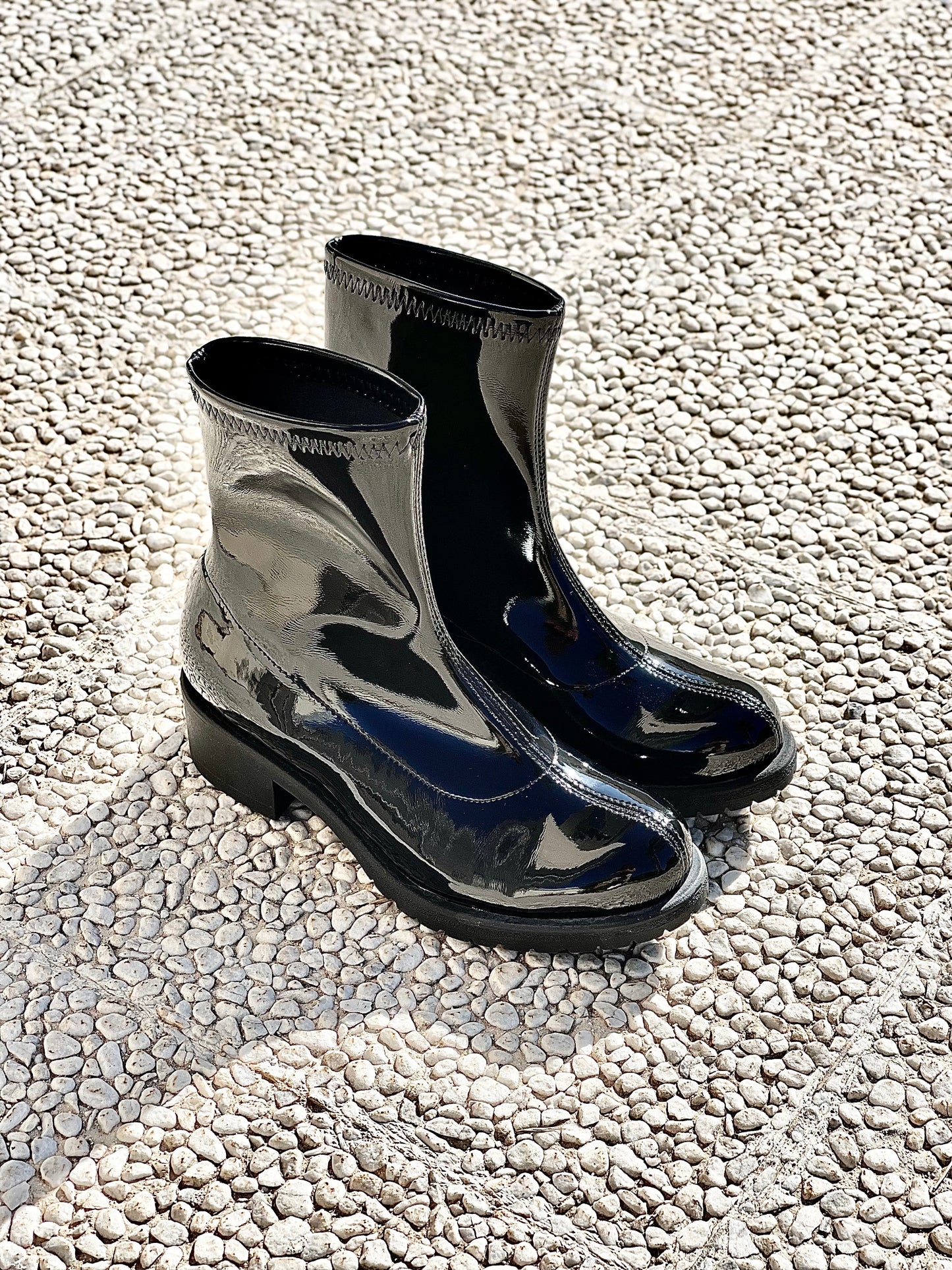 HECTOR NOIR CUIR VERNI