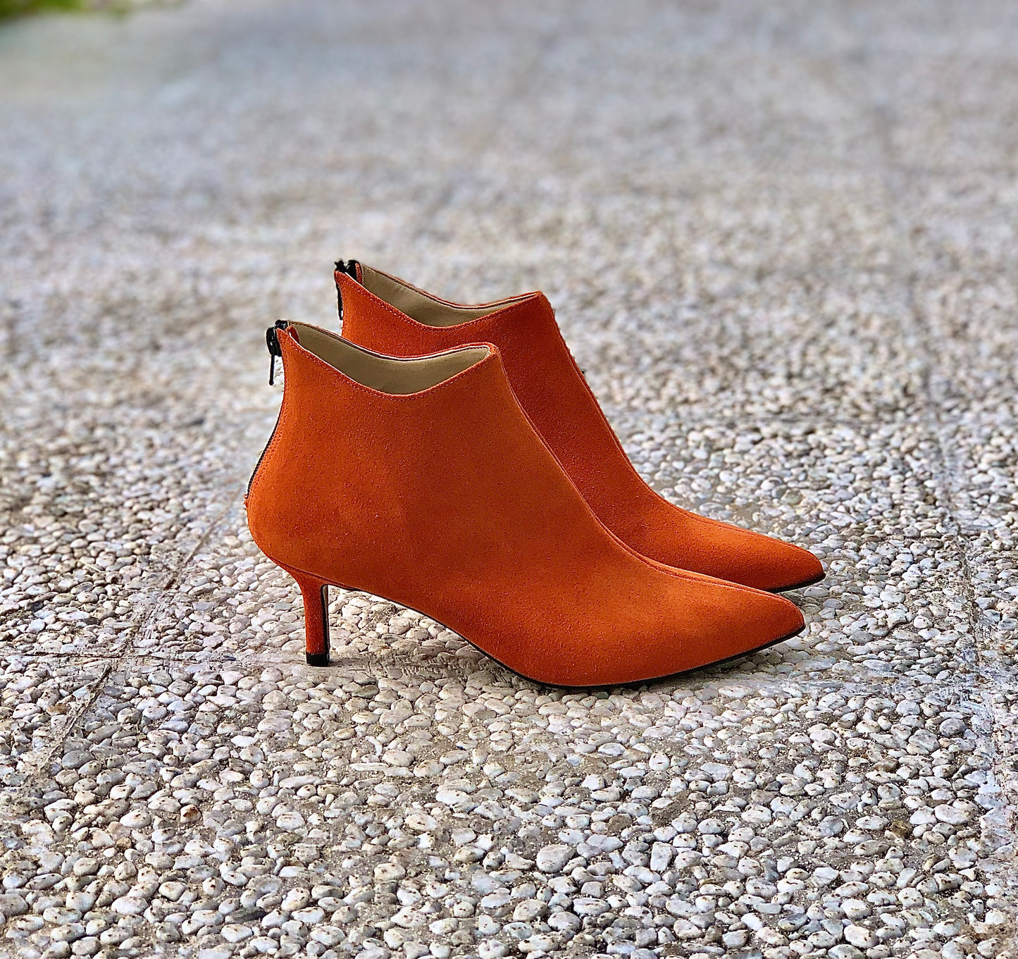 GHITA SUEDE ORANGE