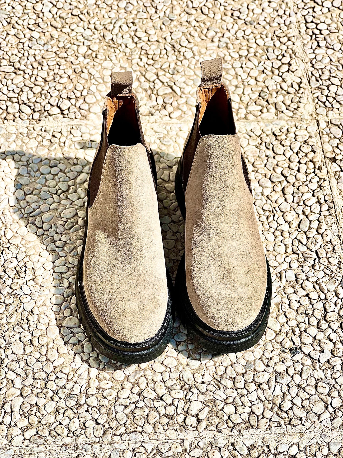 RAIDE SUEDE TAUPE